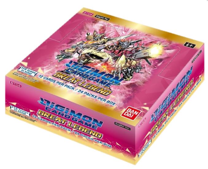 Digimon TCG: Great Legend Booster Display (24) (BT04)